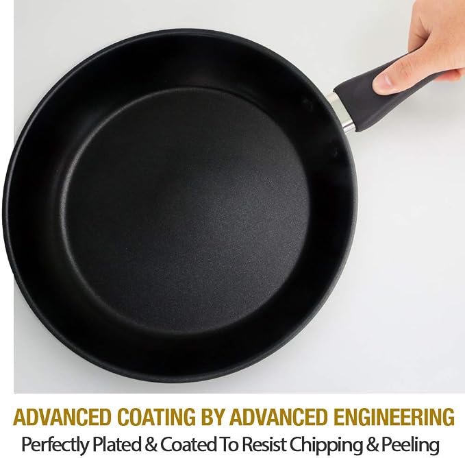 HOMICHEF 11 Inch Nonstick Frying Pan and Skillet - Image 4