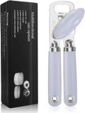 Safring Can Opener Manual, Heavy Duty Stainless Steel Smooth Edge Can Opener by Safring