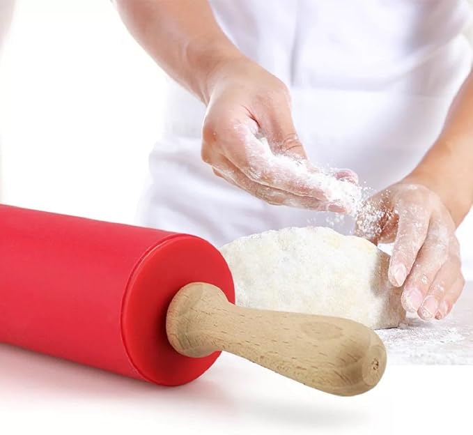 Silicone Rolling Pin Non Stick Surface, Rolling Pins - Image 3