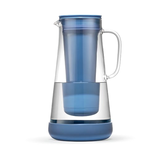 LifeStraw Home– Water Filter Pitcher, Glass by LifeStraw