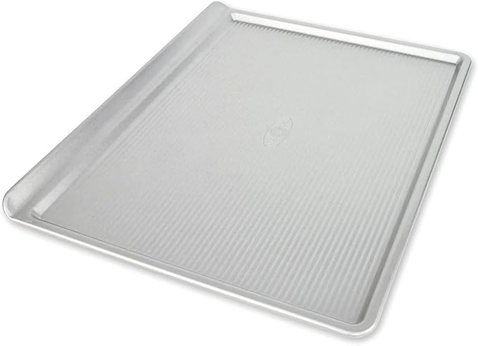 USA Pan Bakeware Cookie Sheet, Warp Resistant Nonstick Baking Pan, Made in the by USAPan