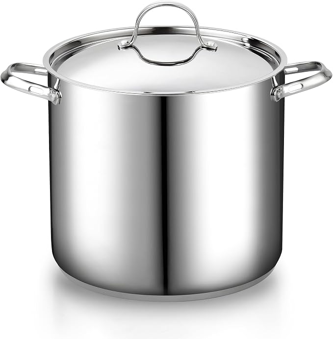 Cooks Standard 18/10 Stainless Steel Stockpot 16-Quart, Classic Deep Cooking by CooksStandard