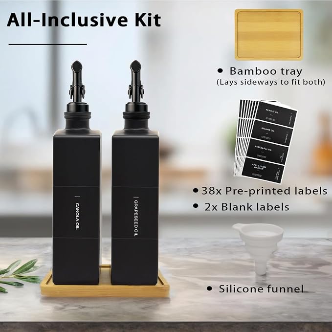 Olive Oil Dispenser Bottle for Kitchen - Image 4