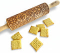 PORTUGUESE TILES Embossed Rolling Pin by ALGISCRAFTS