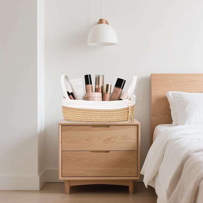 ABenkle Small Storage Basket for Toilet Tank Top - Image 7