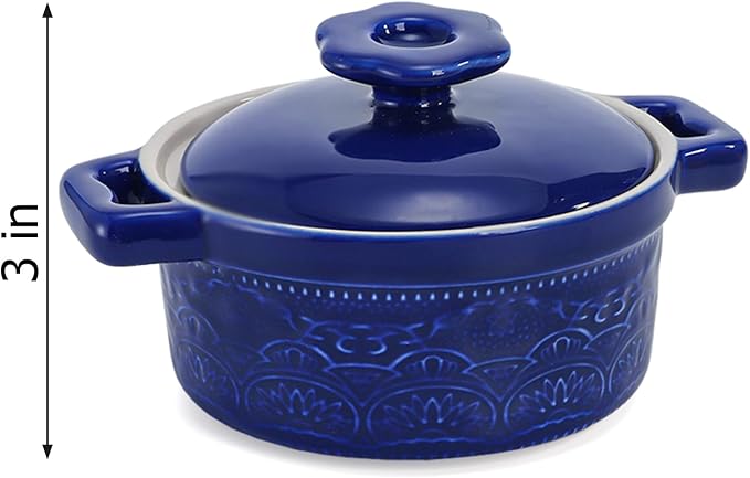 Hacaroa Set of 6 Mini Cocotte - Image 3