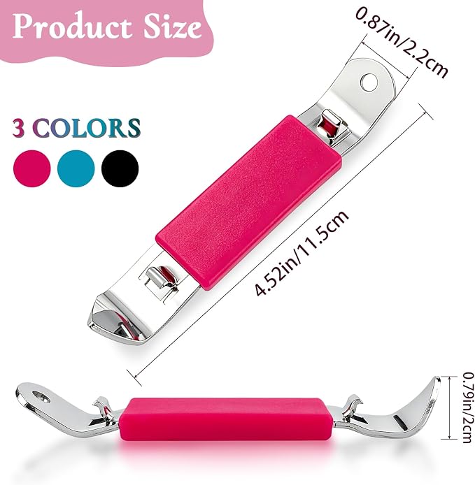 KTOJOY 3 PCS Magnetic Bottle Openers, Stainless Steel Small Can Tapper - Image 2
