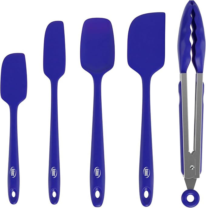 Kaluns Silicone Spatula Set, 4 Rubber Spatulas 600°F Heat Resistant, Nonstick - Image 2