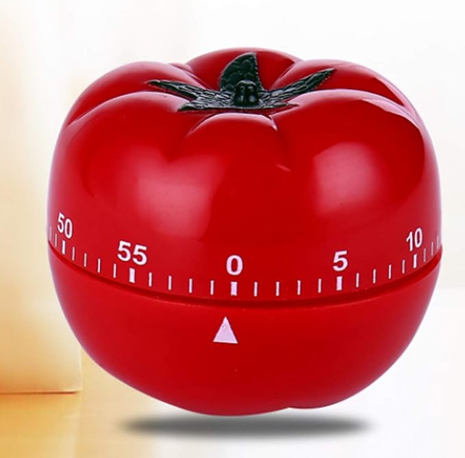 Cute Tomato Shape 360 Degree Rotating Kitchen Cooking Timer Kitchen Craft - Image 3