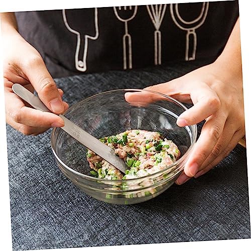 Xmas Glass Mixing Bowl 2pcs for Dumpling Filling