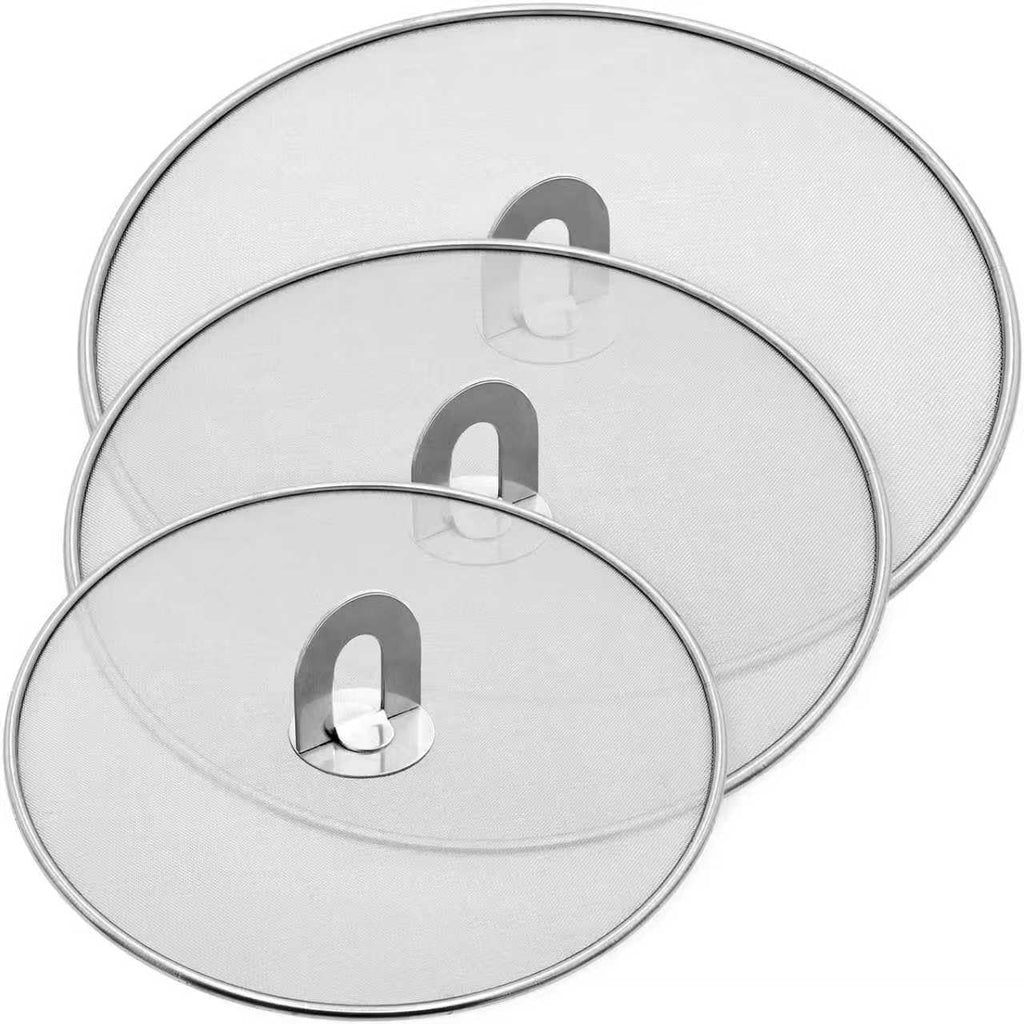 Splatter Screen for Cooking - Stainless Steel Grease Splatter Guard