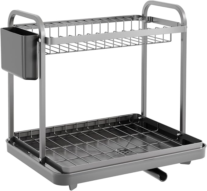 Sakugi 2-Tier Dish Drying Rack - Image 3