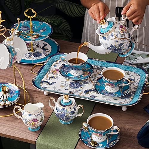 ACMLIFE Porcelain Creamer Set for Coffee Cup Set, 10.6 oz Bone China
