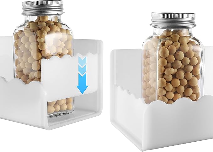 10 inch Spice Rack Wall Mounted, 4 Pack Spice Organizer Shelf - Image 3