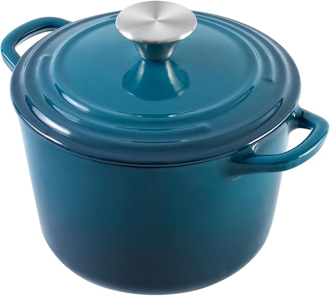 Flavehc Dutch Oven Pot with Lid 1.8 qt Cast Iron Dutch Oven - Image 8