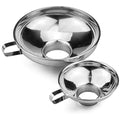 Stainless Steel Food Canning Funnels by Unknown