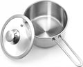 AuFranc® 2 Quart Tri-ply Stainless Steel Saucepan by Aufranc