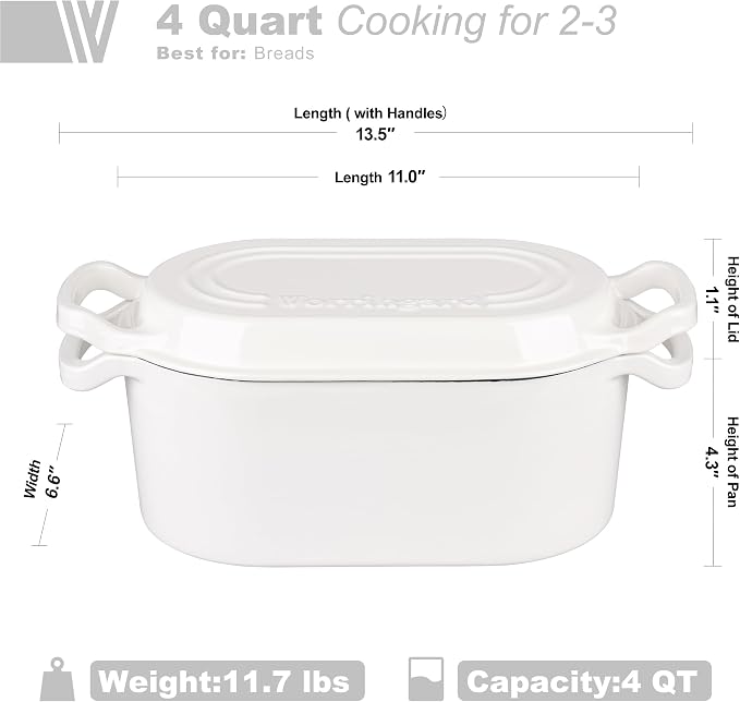 VORRINGARD Oval Dutch Oven Pot - Image 2