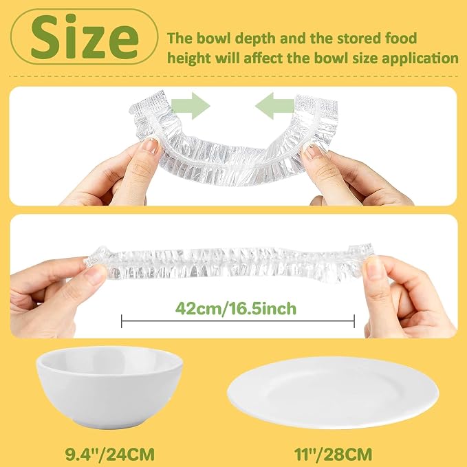 MAQIHAN 200 Bowl Covers for Bread Proofing - Image 2