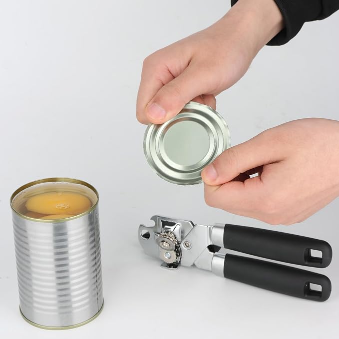 Stainless Steel Manual Rotary Opener, Heavy Duty Ergonomic Arthritis Friendly - Image 6