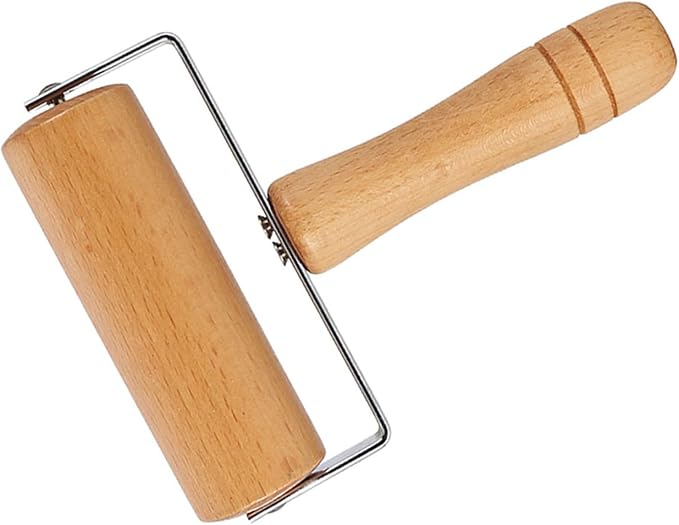 Small Rolling Pin, Pizza Dough Roller, Non Stick Wood Pastry Roller, Kitchen - Image 2