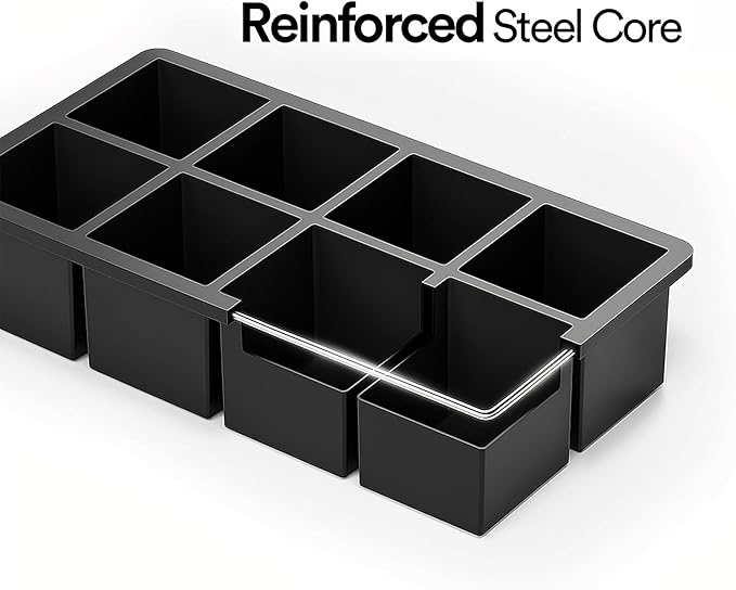 Ice Cube Molds – 2-Pack Silicone Trays - Image 6