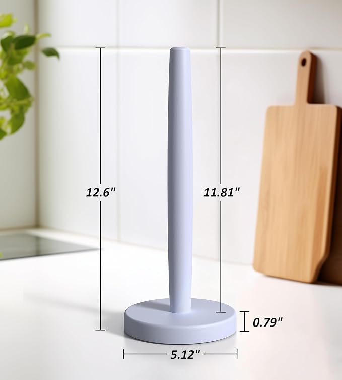 KitchLife Wooden Paper Towel Holder Countertop - Image 2