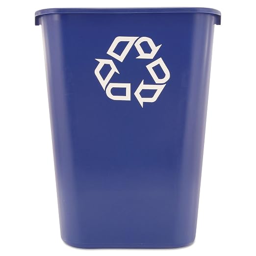 Rubbermaid Commercial Products Deskside Recycling Can, 10.25-Gallon/41-Quart by RubbermaidCommercialProducts