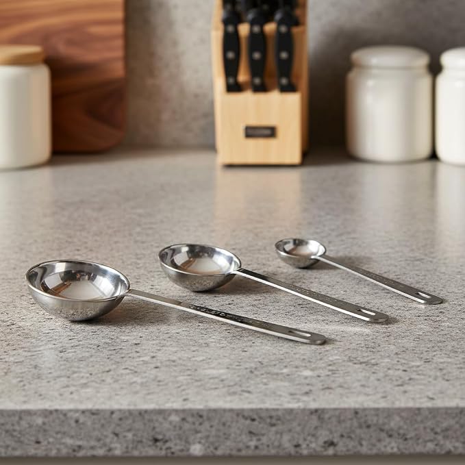 Amco Stainless Steel Measuring Spoons - Image 4