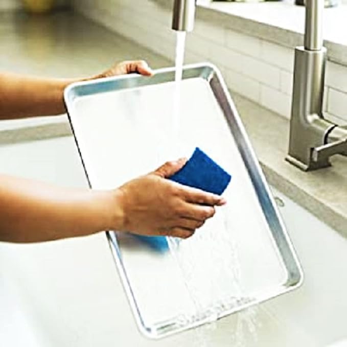 KITCHENATICS Jelly Roll Size Baking Sheet Pans, Commercial Quality Aluminum - Image 7