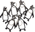 SWATOM Penguin 6PCS Bottle Opener Keychain Beer Openers Tool Key Chain Ring by SWATOM