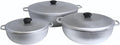 IMUSA Caldero Stock Pot with Lid 3pc Set, 1.5/3.5/7 QT, Cast Aluminum, Riveted by VisitIMUSA