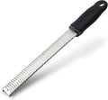 Lemon Zester, Stainless Steel Kitchen Cheese Grater, Plastic Cover Ergonomic by ALLWIN-HOUSEWARE