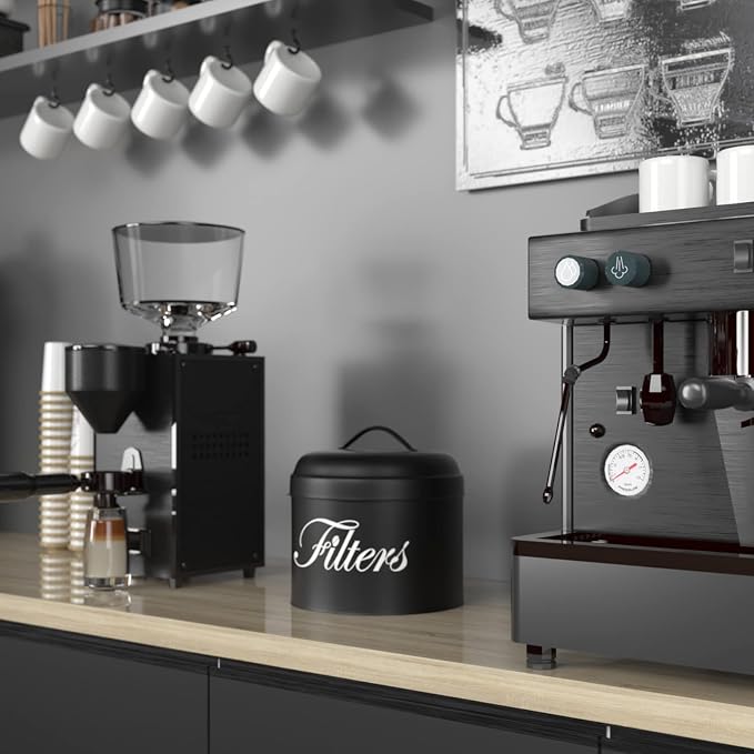 Coffee Filter Holder with Lid, Basket Storage Container - Image 6