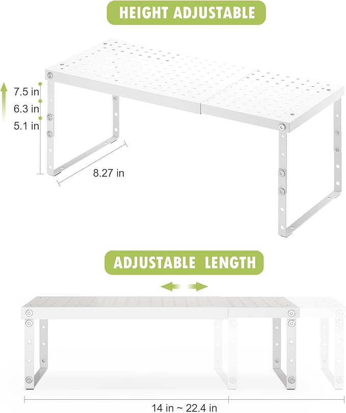 RUILALIFE Expandable Cabinet Organizer Shelf - Image 3