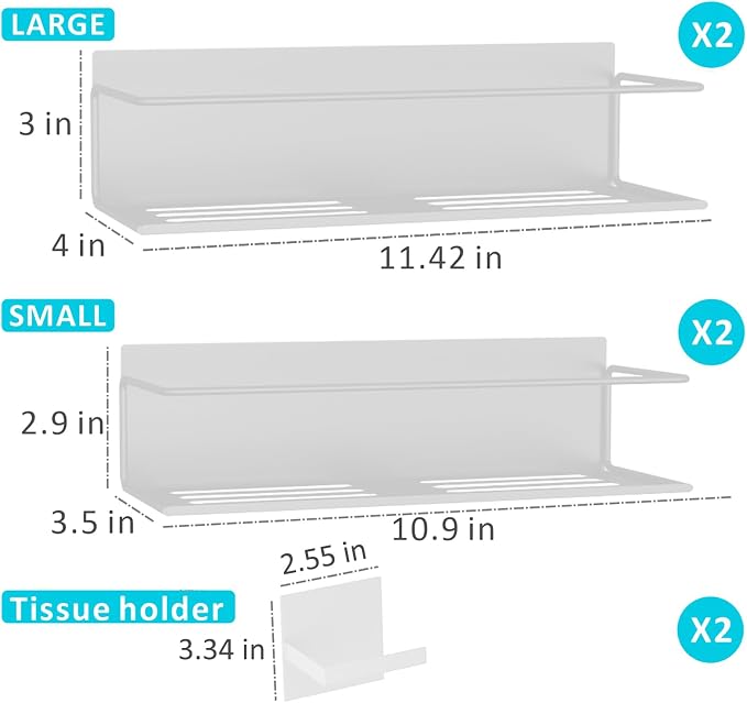Magnetic Spice Rack For Refrigerator, Space Saving Magnetic Shelf For Fridge - Image 2
