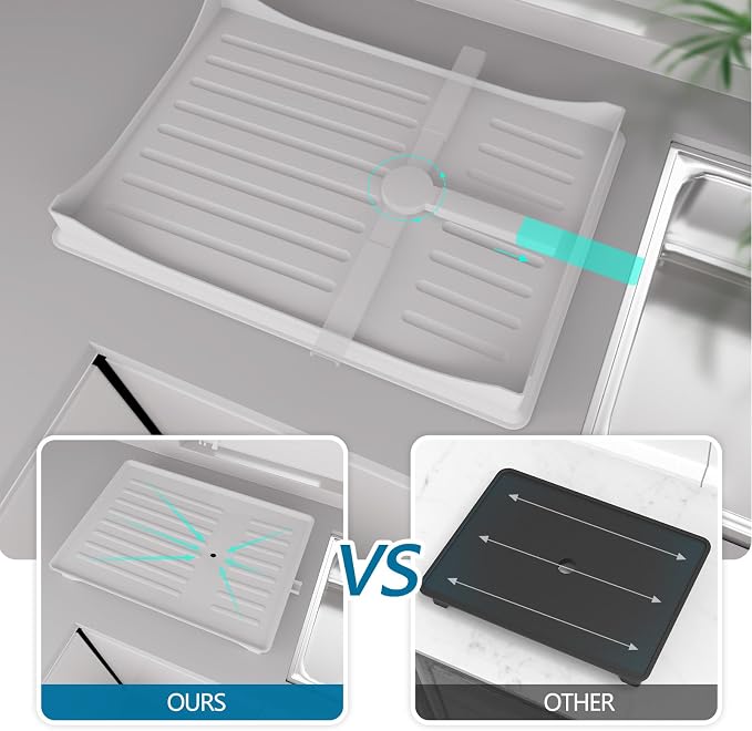 B-Land Dish Drying Rack: 2 Tier Dish Racks - Image 3