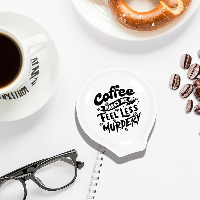 Funny Coffee Spoon Holder-Coffee Spoon Rest-Cafe Bar Station Accessories-Coffee - Image 6