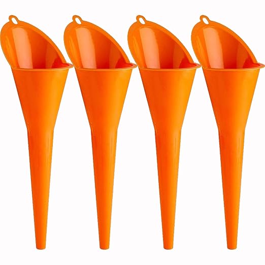 Annurssy Multi-Function Plastic Long Neck Oil Funnel by Unknown