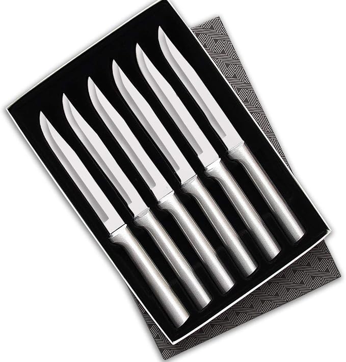 Rada Cutlery Six Utility/Steak Knives Gift Set, 6-Piece Knife Set, Stainless by RadaCutlery