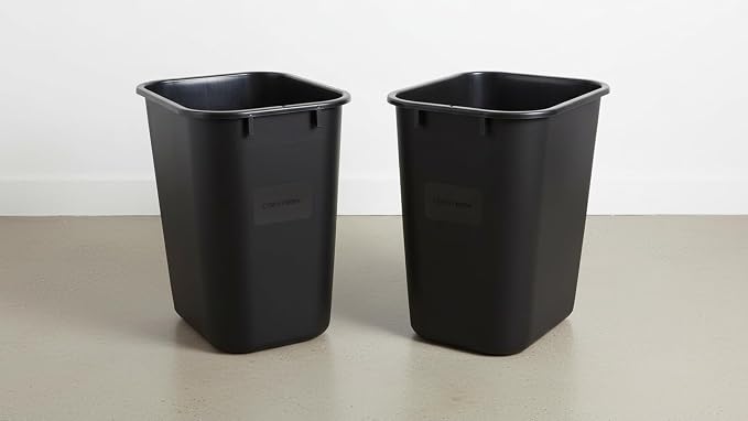 COASTWIDE Professional™ Indoor Trash Can Without Lid, 3.5 Gallon by CoastwideProfessional