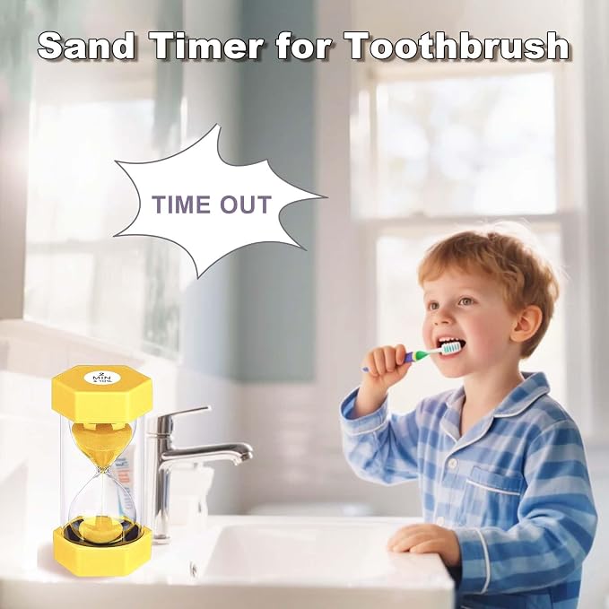 30 Minute Hourglass Sand Timer, Unbreakable Hexagon Sand Clock 30 Min, Reloj De - Image 6