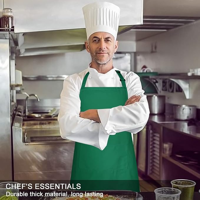 Jubatus 2 Pack 100% Cotton Aprons - Image 4