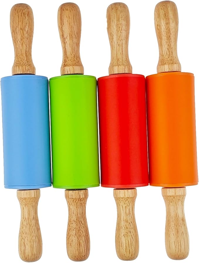 16 Pack Small Rolling Pin for Kids, Kids Rolling Pin for Home Kitchen - Image 6