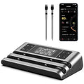 Wireless Smart Meat Thermometer, Dual-Sensor Probe, 500FT Remote, Dedicated App by Dewjom