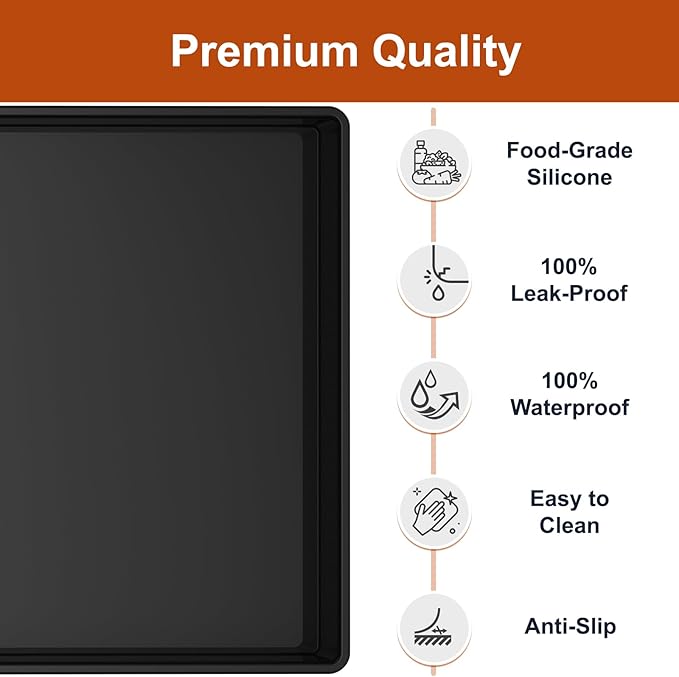ukeetap Extra Thick Silicone Mat Waterproof - Image 2