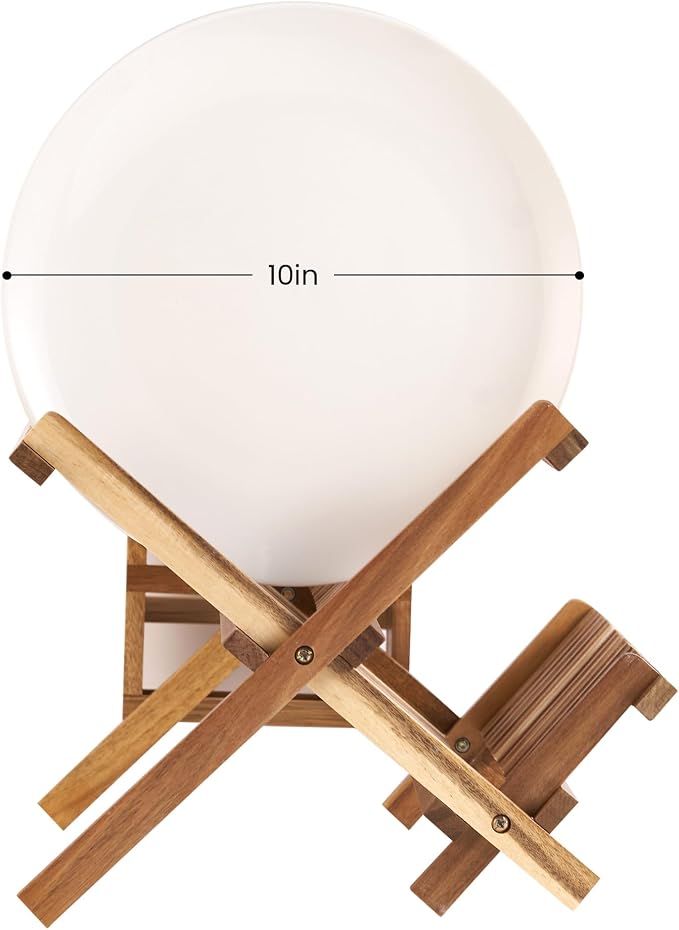 NOVAYEAH Acacia Wooden Dish Drying Rack - Image 6