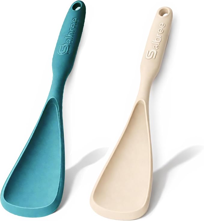 Silicone Spoon Spatula for Cooking by salbree