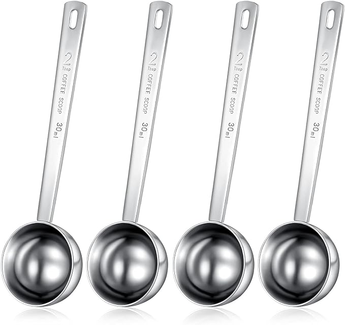 Geiserailie 4 Pcs 2 Tablespoon Scoops by Geiserailie
