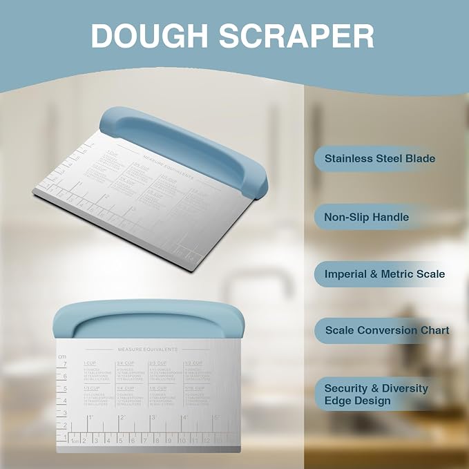 Bench Scraper Dough Cutter Tool - Image 2